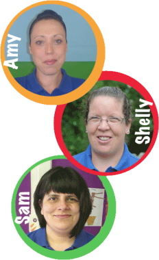 Pictures of Hanney Pre-School Staff.