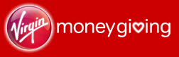 Virgin Money Giving button